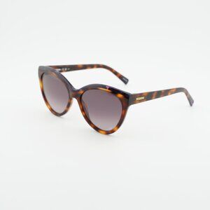 Missoni MIS 0088/S 0AY0 3X Sunglasses Havana Cat Eye Frame, Pink Lenses